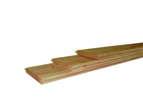 Douglas geschaafd dakbeschot Groen geïmpregneerd - 1,8 x 14,5 x 300 cm - Afbeelding 1